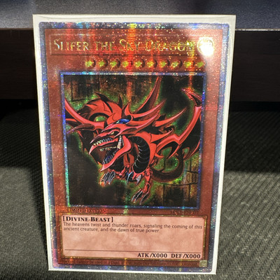 Slifer the Sky Dragon (Quarter Century Secret Rare) LC01-EN002 Legendary...-image