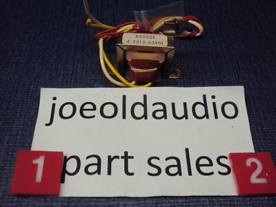 Fisher MT-100 Turntable Transformer P/N 4-2512-05101. Tested Parting Out  MT-100-image