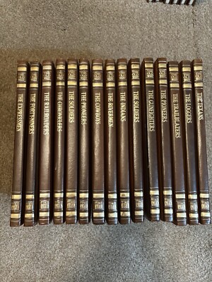 Leather Bound Time Life Books: The Old West Series - 13 Volumes-image
