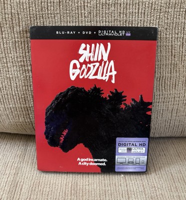 Shin Godzilla (2-Disc Blu-Ray & DVD Set, 2016) w/ Slipcover RARE OOP NEW SEALED-image