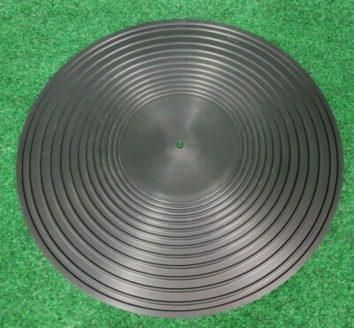 1984 OEM Fisher MT-720 Turntable Platter Mat. (11-1/2 Inch Dia) Genuine Vintage-image