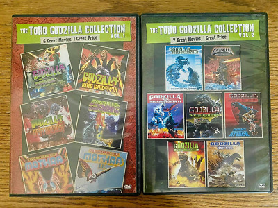 The Toho Godzilla Collection Volumes 1 & 2 (DVD Box Set 7-Discs 13 Movies 2016)-image
