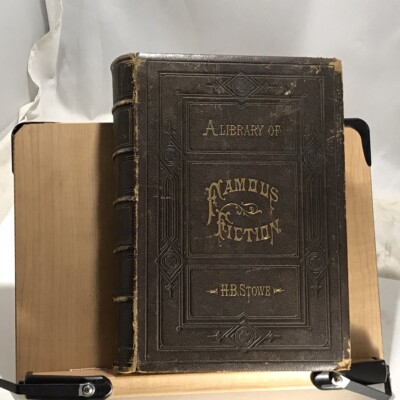 1873 A Library of Famous Fiction: Nine Standard Masterpieces - H.B. Stowe -image