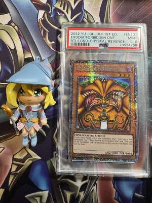 1 X Yu-Gi-Oh! Exodia the Forbidden One - 1st Edition - BLCR-EN101 - PSA 9 MINT!-image