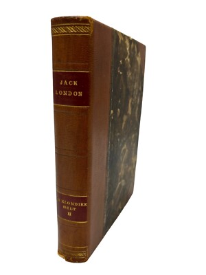 Hvor Guldfeberen Raser - Jack London - 1920's - Danish - Leather Bound B6-image