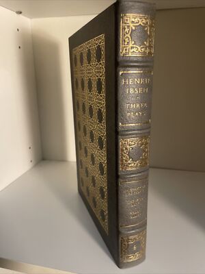 Three Plays Henrik Ibsen Easton Press Leather Bound 1979 Collector’s Edition-image