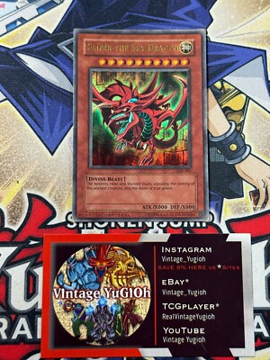 Yugioh Slifer the Sky Dragon GBI-001 Ultra Rare MP-image