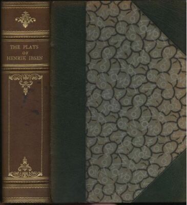 The Plays of Henrik Ibsen Leather Bound New Edition by H.L. Mencken-image