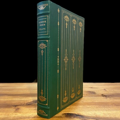 Henrik Ibsen, Four Plays - Franklin Library 1979 - 1/4 Leather, Gilt-image