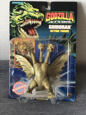 Trendmaster Vintage figure King Ghidorah 1994 with Trading Card Case old-image