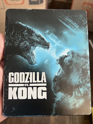 Godzilla vs Kong Wal-Mart Exclusive SteelBook Glow in the Dark / 4K + Blu-Ray-image