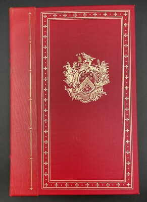 Tristram Shandy by Laurence Sterne 1981 1/4 Leather-Bound Franklin Library-image