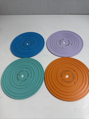 2010 Fisher Price Record Player Replacement Records Lot of 4 Discs Only-image