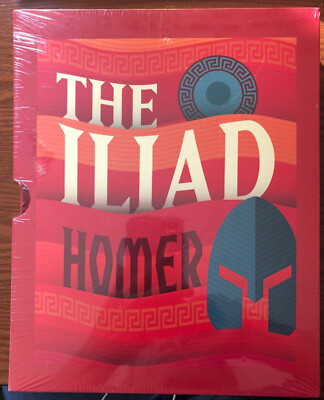 The Iliad by Homer -  Hardcover in Slipcase -  New / Sealed-image