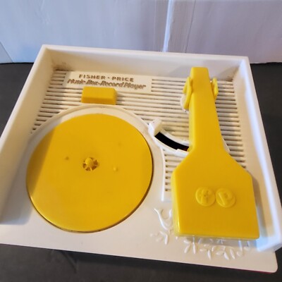 Fisher Price 2014 Music Box Classic Record Player With 5 Discs Tested Working-image