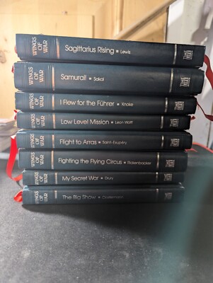 Wings of War Series - Time Life Books Lot of 8 -image