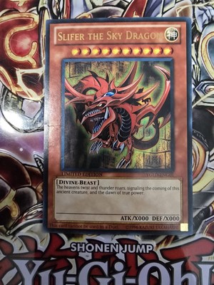 Yugioh! LP Slifer the Sky Dragon - YGLD-ENG01 - Ultra Rare - Limited Edition - L-image