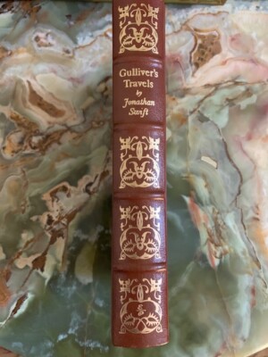 GULLIVER'S TRAVELS Jonathan Swift, The Easton Press, 1976, full genuine leather-image