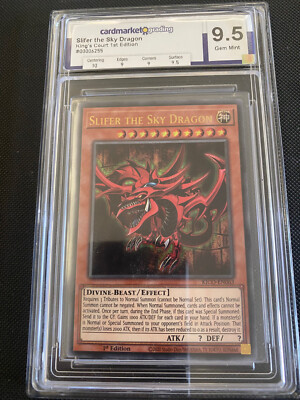 Slifer the Sky Dragon KICO EN063CM Graded 9.5 Possible PSA10!-image