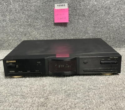 Fisher FM/AM Stereo Synthesizer Tuner FM-9535 Studio Standard W/ Cable - Black-image