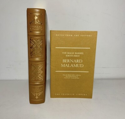 Bernard Malamud THE MAGIC BARREL & IDIOTS FIRST Franklin Library 1st Edition 1st-image