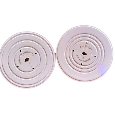 Fisher Price Record Player Replacement Discs 2 Twinkle Au Clair Jack Humpty L02-image