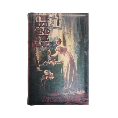 The Red and the Black by Stendhal - Leather Covered, Wood Hardback Book-image