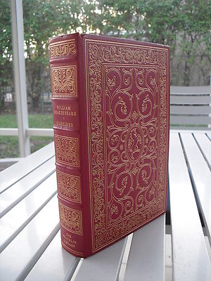 WILLIAM SHAKESPEARE EIGHT COMEDIES FRANKLIN LIBRARY 1978 LEATHER-image