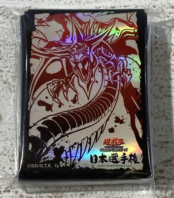  yugioh Slifer the Sky Dragon - Sleeves 100pcs Japan Championship 2024 FS-image