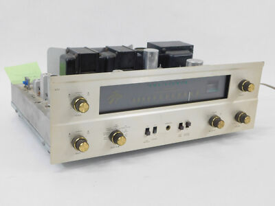 Fisher 400 Vintage Tube Stereo Receiver Amplifier (works, needs tubes)-image