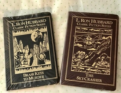 2 New L. Ron HUBBARD CLASSIC FICTION SERIES Brass Key to Murder The Sky Crasher-image