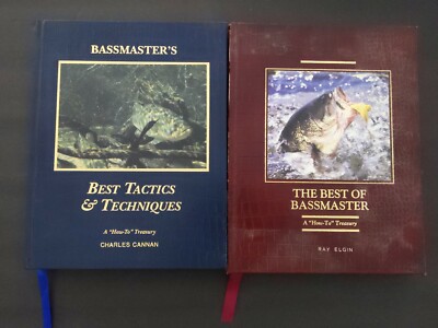 Bassmaster's Collectors Series Lot of 2 Leatherbound /CB-image