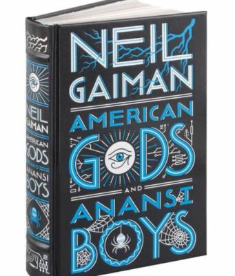 NEW SEALED American Gods & Anansi Boys by Neil Gaiman Leather Bound Leatherbound-image