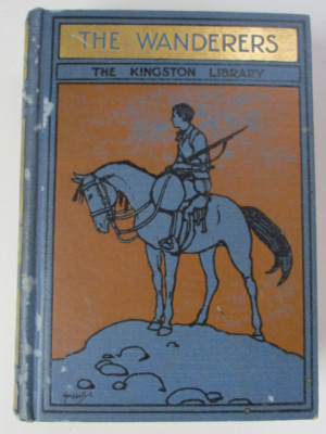 The Wanderers, by W H G Kingston - The Kingston Library - HB 1909 Leather Bound-image