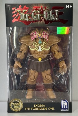 Yu-Gu-Oh Action Figure Exodia The Forbidden One with Exclusive Card -New!!-image