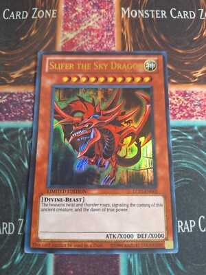 Yu-Gi-Oh! Slifer the Sky Dragon LC01-EN002 Ultra Rare Limited Near Mint-image
