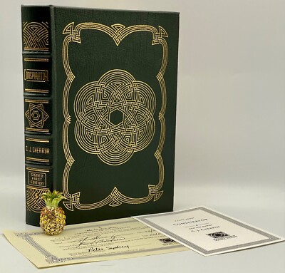 🖊 SIGNED 1ST CONSPIRATOR Easton Press FOREIGNER Series CHERRYH SCI-FI *LEATHER*-image