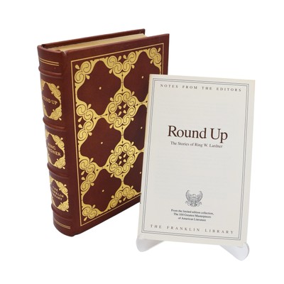 Franklin Library Round Up Stories of Ring Lardner 1977 w/Notes From The Editors-image