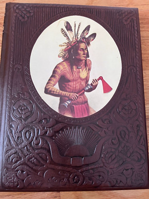 Time Life Series The Old West The Indians Leatherette  Cover 1973-image