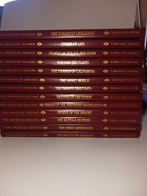 The American Indians Time life books Series 13 Books of 24 NEW-image