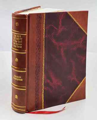 A Literal Translation Of The New Testament Of Our Lord And Savio [Leather Bound]-image