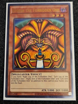 YUGIOH EXODIA THE FORBIDDEN ONE OP25-EN001 ULTIMATE-image