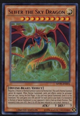 Yugioh Slifer the Sky Dragon MVP1-ENSV6 Ultra Rare Limited - NM-image