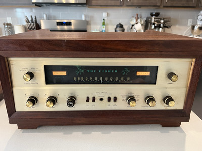 Vintage The Fisher Wide-Band FM Multiplex Tube Receiver Model 500-C-image