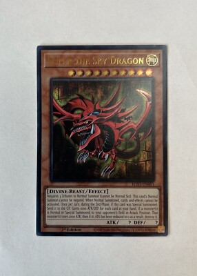 Slifer the Sky Dragon EGS1-EN001 1st Edition Yu-Gi-Oh Yugioh! TCG Card Holo-image