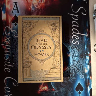 The ILIAD and the ODYSSEY by Homer (Hardcover) Barnes & Noble Exclusive-image