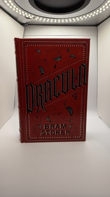 New Dracula by Bram Stoker Horror Soft Leather Bound Deluxe Collectible Classic-image