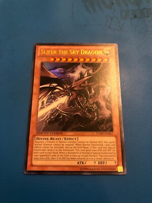 YUGIOH Ultra Rare Slifer The Sky Dragon JUMP-EN061-image