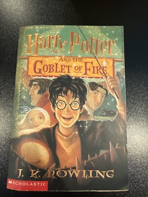 HARRY POTTER and the Goblet of Fire - by J.K. Rowling Paperback Book-image