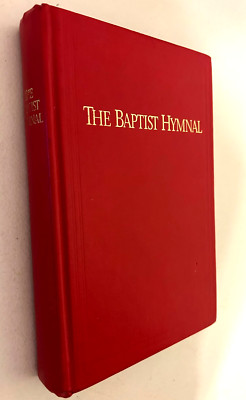 THE BAPTIST HYMNAL 1991 Convention Press Spruce Hardcover Red-image